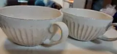 花岡 隆 陶器 スープカップ 2個セット - メルカリ