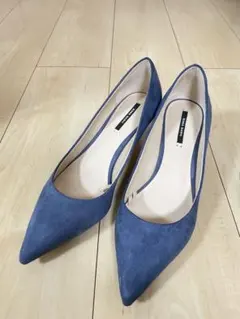 ZARA スウェードパンプス