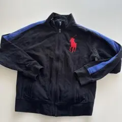 Polo Ralph Lauren カーディガン 裏起毛スエット上着ビッグポニー