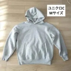 ユニクロC スウェットオーバーサイズプルパーカ　グレー　Мサイズ