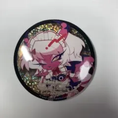 ヘルヴァボス アニメイトカフェ グリッター缶バッジ オクタヴィア