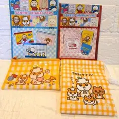 【コロコロクリリン】サンリオキャラクターズプチ巾着　フラットポーチの2点セット