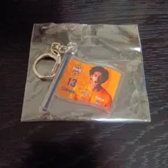 清水エスパルス☆ガチャガチャ☆フラッグ風アクリルキーホルダー☆ジャーメイン良選手