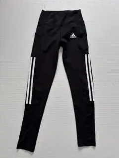 adidas ブラック レギンスパンツ