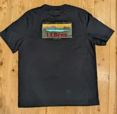 美品 L.L.Bean バックプリント Tシャツ XL ネイビー カタディンロゴのサムネイル