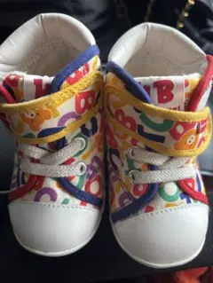 ミキハウス MIKIHOUSE カラフルアルファベット ハイカットスニーカー