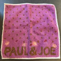PAUL&JOE ポール&ジョー タオル　ピンク　ハンカチ　レトロのサムネイル