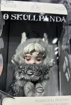 スカルパンダ SKULLPANDA XG POPMART ぬいぐるみペンダント