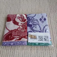 Disney ミッキー＆ミニー ミニタオル 2枚セット