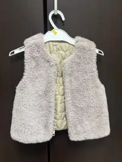 ZARA ベビー ファー ベスト 18-24ヶ月