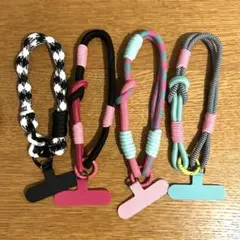 スマホストラップ　4本セット