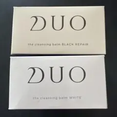 DUO クレンジングバーム 2種セット ブラックリペア ホワイトのサムネイル