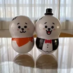 BTS BT21 クーナッツ RJ ジン BANDAI おきあがりこぼし