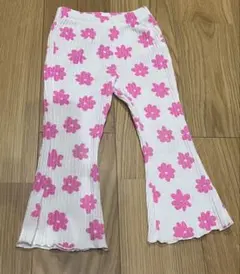 花柄フレアパンツ 4y (100cm程)