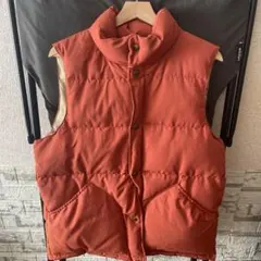 class-5 ダウンベスト Mサイズ オレンジ バックトゥーザーフューチャー風