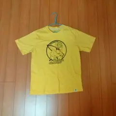 イエロー プリントデザイン 半袖Tシャツのサムネイル