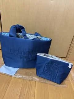 【新品】コメダ珈琲 2025 福袋 ネイビー トートバッグ ポーチ