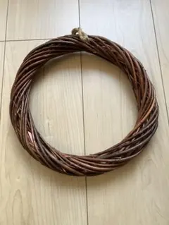 新品未使用❣️ブラウンの円形リース