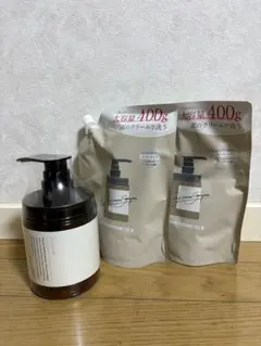 ⭐︎新品未開封⭐︎ココネクレイクリームシャンプーポンプ式本体1個・詰め替え2個セット