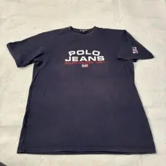 ポロジーンズ　ラルフローレン　Tシャツ　古着　フェード