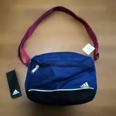 adidas ショルダーバッグ ダークブルー