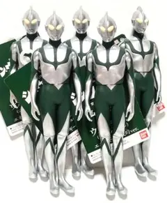 ムービーモンスターシリーズ ウルトラマン エネルギー消耗時ver. ５体 ソフビ
