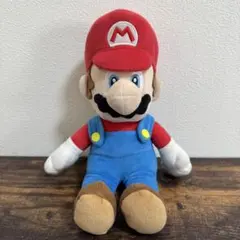 任天堂　スーパーマリオ　ぬいぐるみ　AC01 マリオ Ｓ