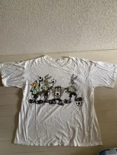 ワーナーブラザーズ　ヴィンテージ　サッカー　Tシャツ　USA製　2XL