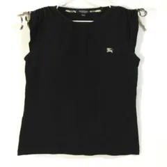 BURBERRY LONDON バーバリー ノースリーブ カットソー 140 黒のサムネイル