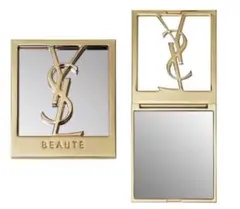 YSL BEAUTE オリジナル ミラー ゴールド　ノベルティのサムネイル