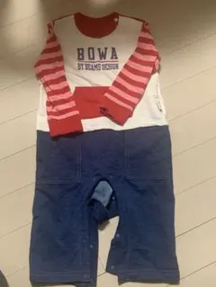 新品BOWA BY BEAMS DESIGN ロンパース 80