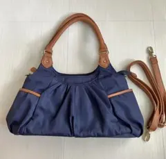 未使用品ハニーズ（Honeys）「ギャザー2WayBag」軽量　ショルダーバックのサムネイル