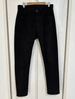 【UNIQLO】EZYジーンズ（MEN M-ブラック）