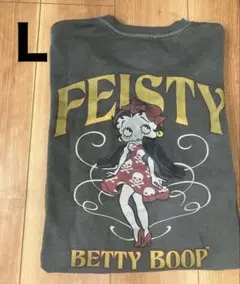 【新品タグ無】ヴィンテージ風ベティ・ブープ スウェット レディースＬ