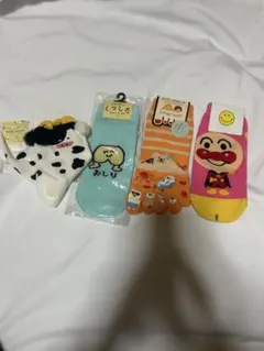 キャラクターソックス4足セット