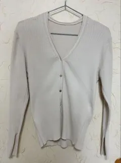 ロペピクニック　Vネックカーディガン ベージュ 38