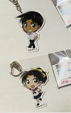 名探偵コナン　おさんぽアクリルキーホルダー　平次＆和葉