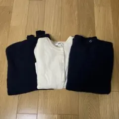 UNIQLO カシミア 3点セットLサイズ