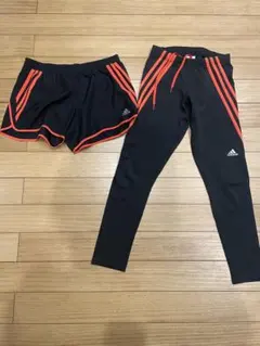 adidas ショートパンツ＆ロングパンツセット
