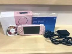 【PSP本体】PSP3000ブロッサムピンク 動作確認済み バッテリーなし