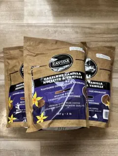 ZAVIDA Hazelnut Vanilla コーヒー豆907g3パックセット - メルカリ