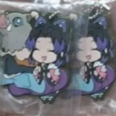 ばんちょうこう 鬼滅の刃 嘴平伊之助 胡蝶しのぶ ガチャガチャ ラバスト