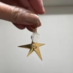 シャネル　星型と花型のチャーム CCロゴ入り