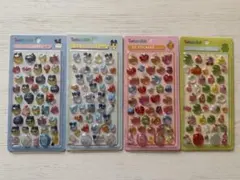 たまごっち ボンボンドロップ風シール 3Dステッカー4枚セット