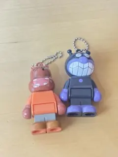 アンパンマン キーチェーン付きフィギュア2体セット