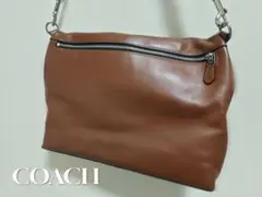 COACH ブラウン 2wayショルダーバッグ
