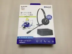 ELECOM Bluetooth 片耳ヘッドセット LBT-HSOH11PCBK