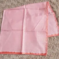 《未使用❗》セリーヌ CELINE マカダム総柄 透かし 大判ハンカチ