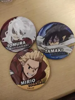 ヒロアカ　ビッグ缶バッチ3個セット