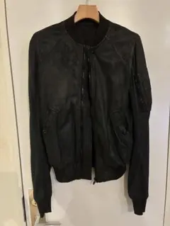 Rick Owens レザーライダース RU14F2764 牛革 48 美品 Rick Owens ライダースジャケット | ブラック | FARFETCH JP